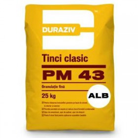 DURAZIV PM 43 Tinci clasic alb 25 kg